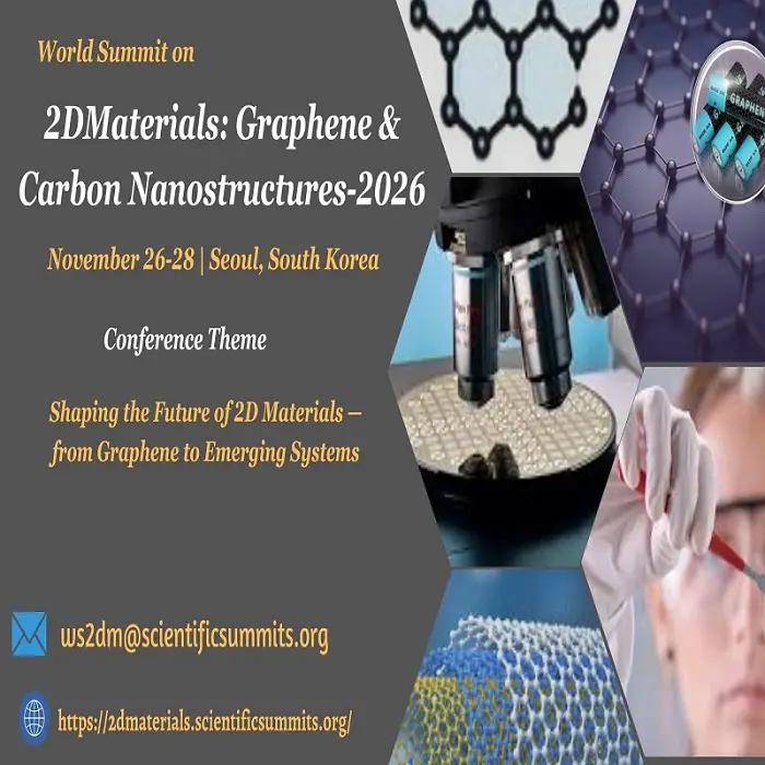 World Summit on 2D Materials: Graphene & Carbon Nanostructures (WS2DM-2026)